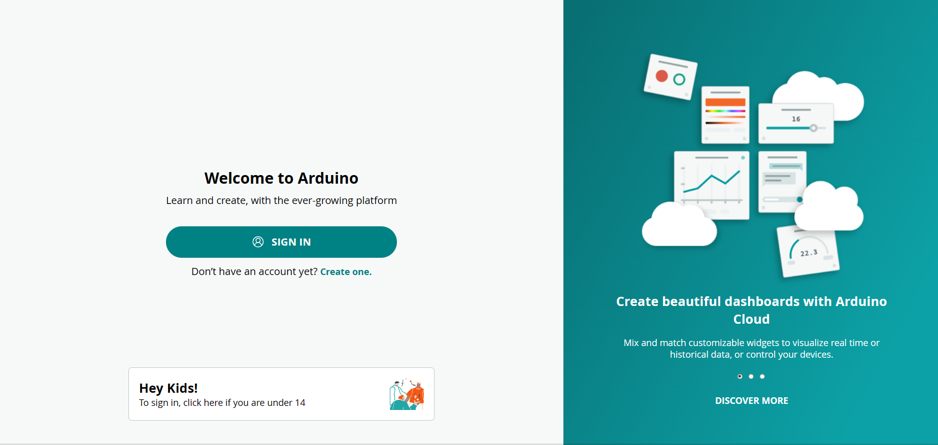 source: https://login.arduino.cc/login?state=hKFo2SBNTjFGcTlhcmw5ckQ0YlpmMGNSNVlqOG5sT3k1R2RlVqFupWxvZ2luo3RpZNkgeXl3NkRlVDg2MU83SDhXZTNjZEdYQ1FZRnRNaTg2OWKjY2lk2SBlOXFpcEEyTjBrOVA4dnZyZTlmZEdjNnU5S2w5ZUhTUA&client=e9qipA2N0k9P8vvre9fdGc6u9Kl9eHSP&protocol=oauth2&authorizeTimeoutInSeconds=5&redirect_uri=https%3A%2F%2Fcloud.arduino.cc%2Fhome%2F&scope=openid%20profile%20email&loginCoppa=login-selector&response_type=code&response_mode=query&nonce=X1NZMnRYT1hIcGVCdURhVi5jVFJvZFpMTFRWRDQweUhvfkdpTTVLM1NMUw%3D%3D&code_challenge=JVH4eJok-fd5As55ZJa5ULKRkSzXBZgcefQad6WaJW8&code_challenge_method=S256&auth0Client=eyJuYW1lIjoiYXV0aDAtc3BhLWpzIiwidmVyc2lvbiI6IjEuMTIuMSJ9#/sso/login